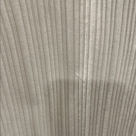 Sancia Teofila Cream / Off White Sweater with Brown Trim - Picture 9 of 11